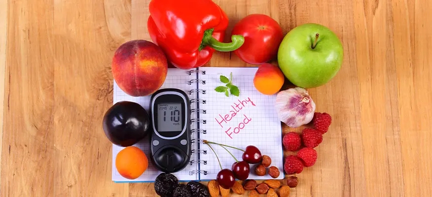 Healthy foods for diabetes